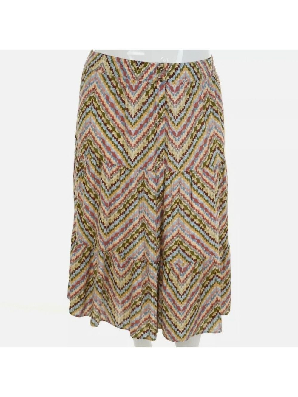 Sonoma Tiered Midi Skirt Size XL